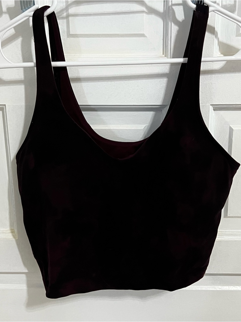 lululemon athletica Scoop Neck Tank Top - Deep Burgundy
